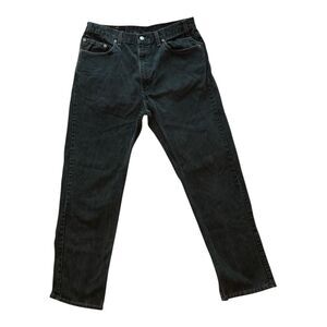 VTG 2000 Men’s Levi’s 505 Jeans Black 36” X 31” Made In USA *Factory Defect‎